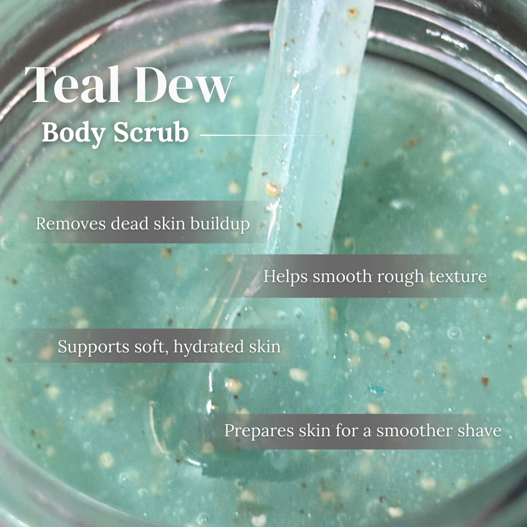 Teal Dew Body Scrub