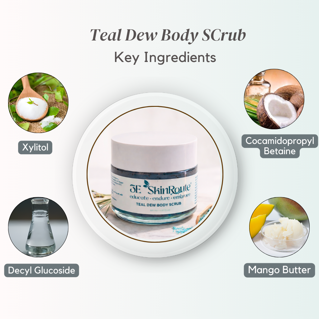 Teal Dew Body Scrub