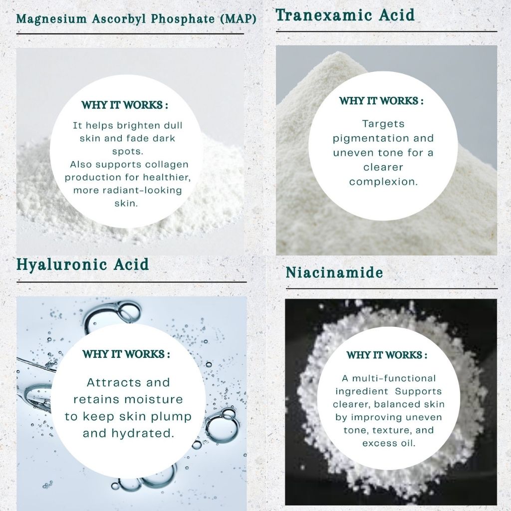Magnesium Ascorbyl Phosphate + Tranexamic Face Serum